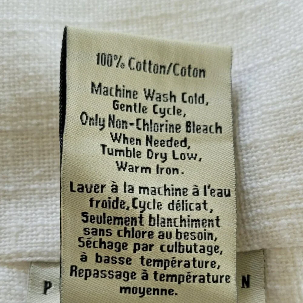 Pottery Barn Foundations Casual Cotton Drape Pole Top 50